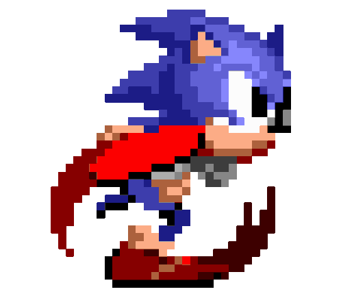 sonic corriendo